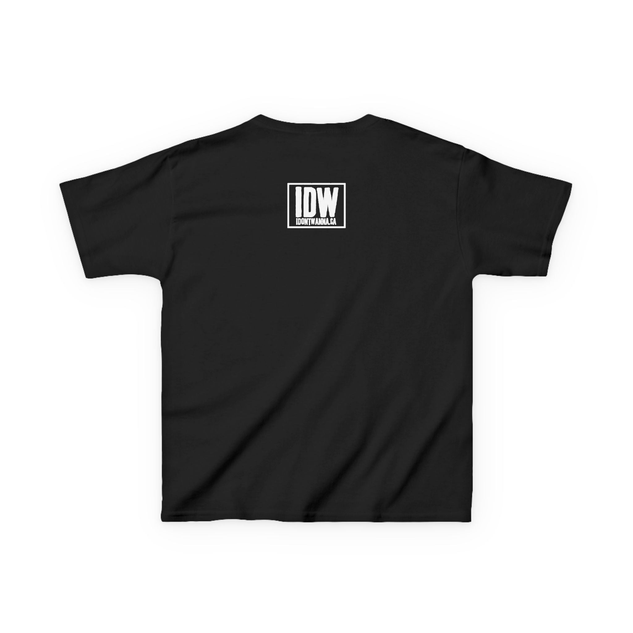 I DON’T WANNA Kids T‑Shirt — Punk Grunge Graphic Tee