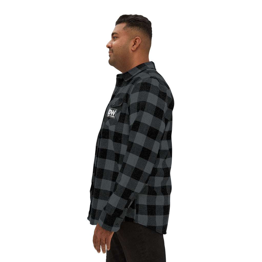 Checked Out Flannel Shirt – Black Plaid Button-Up