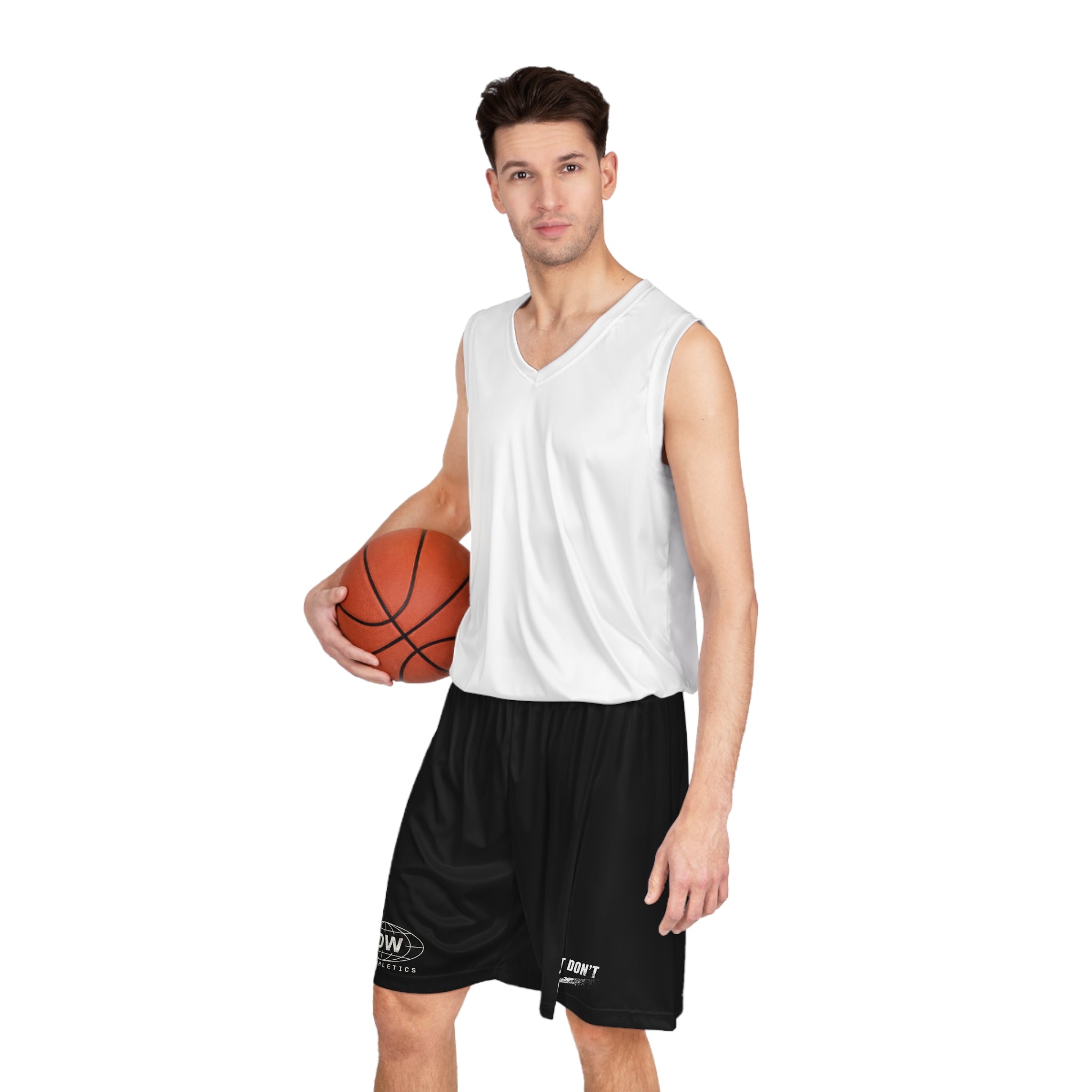 IDW Athletics — 'Just Don't' Mesh Performance Shorts