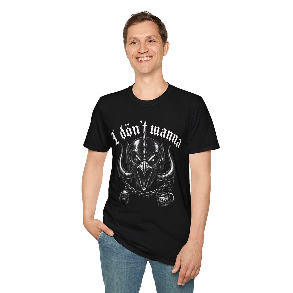 I Don't Wanna Warbird T-Shirt — Heavy Metal Graphic Tee