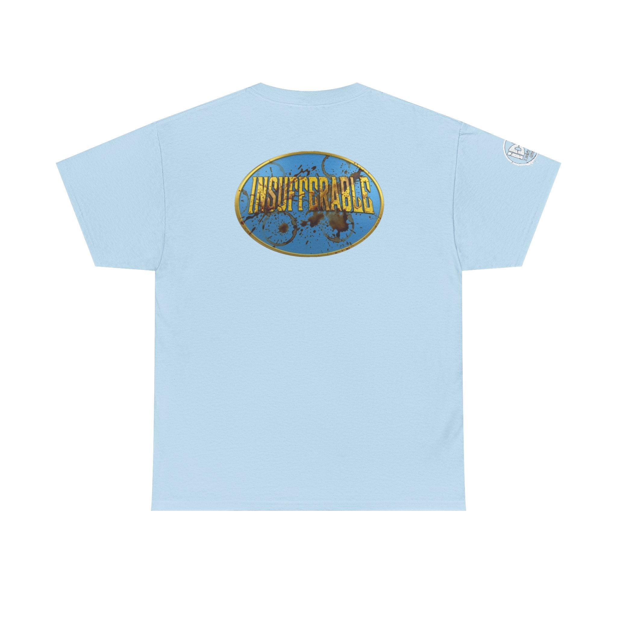 Insufferable Graphic Tee — Retro Oval Logo T‑Shirt