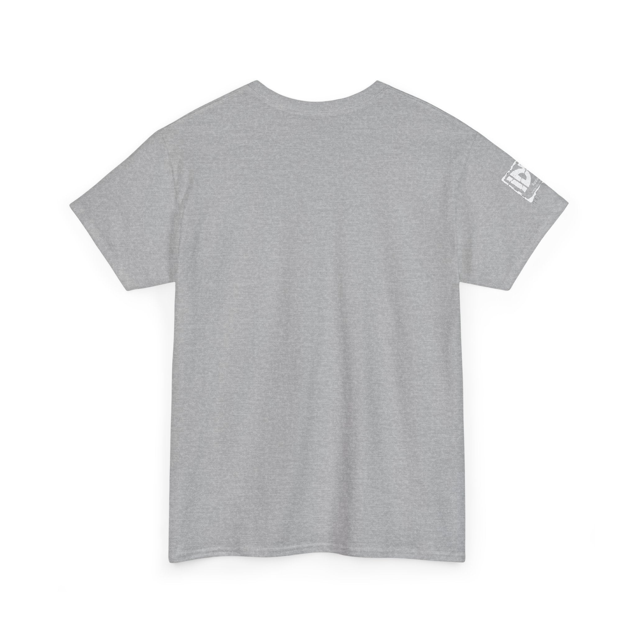 Distressed 3D Concrete IDW Logo T-Shirt — Vintage Urban Graphic Tee