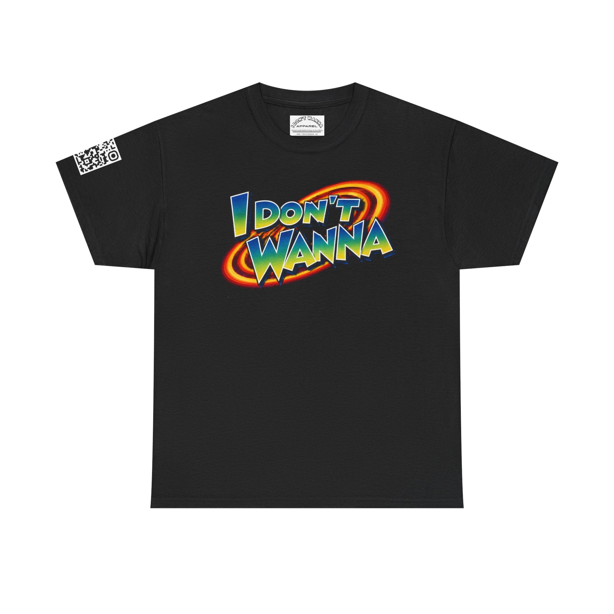 I Don’t Wanna Retro Logo Tee — “I don't wanna be dramatic, but without coffee I will perish” Graphic Shirt