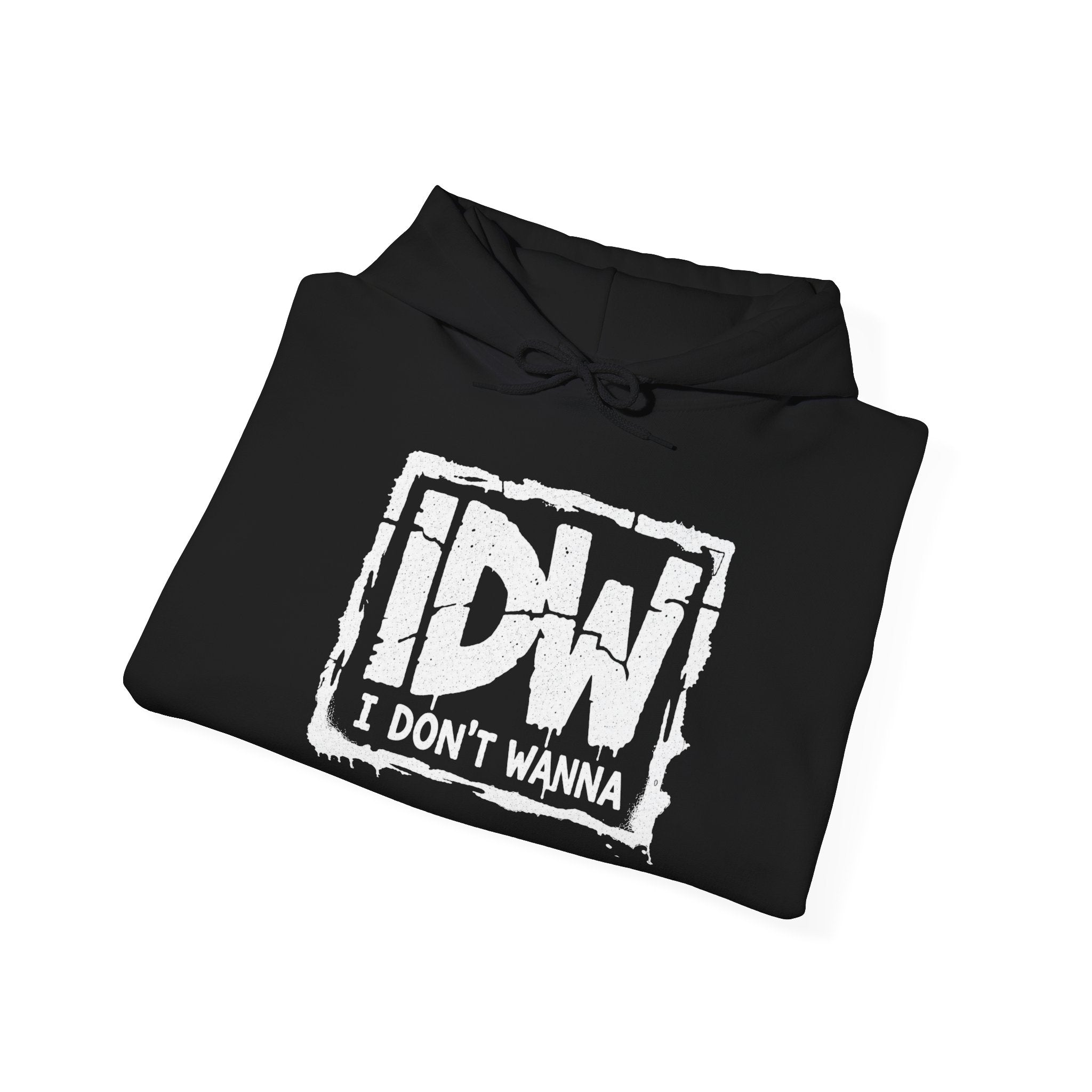 I Don't Wanna Flagship Hoodie - Heavy Logo Pullover