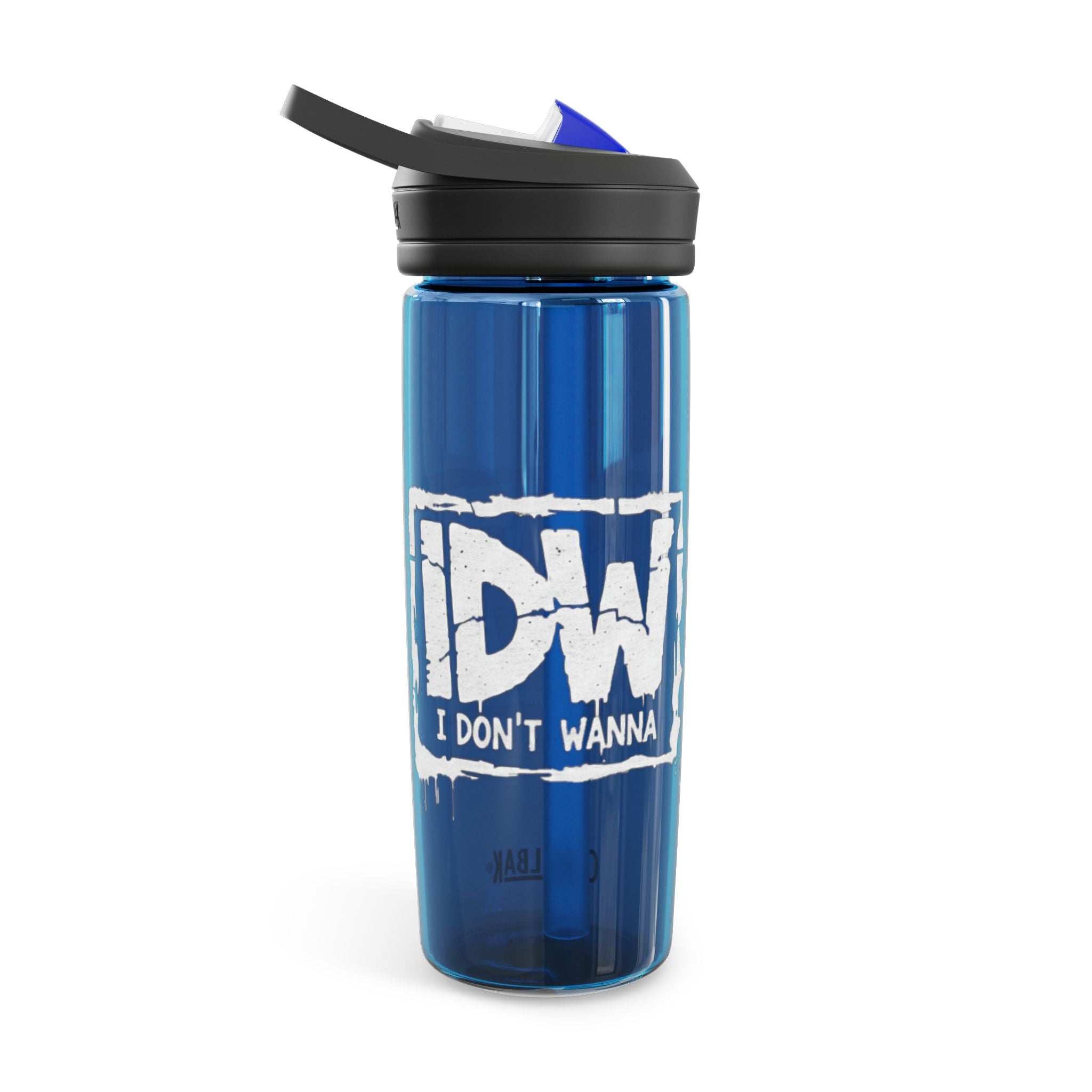 Eddy® Water Bottle – I Don’t Wanna Graphic Hydration Bottle, 20/25oz
