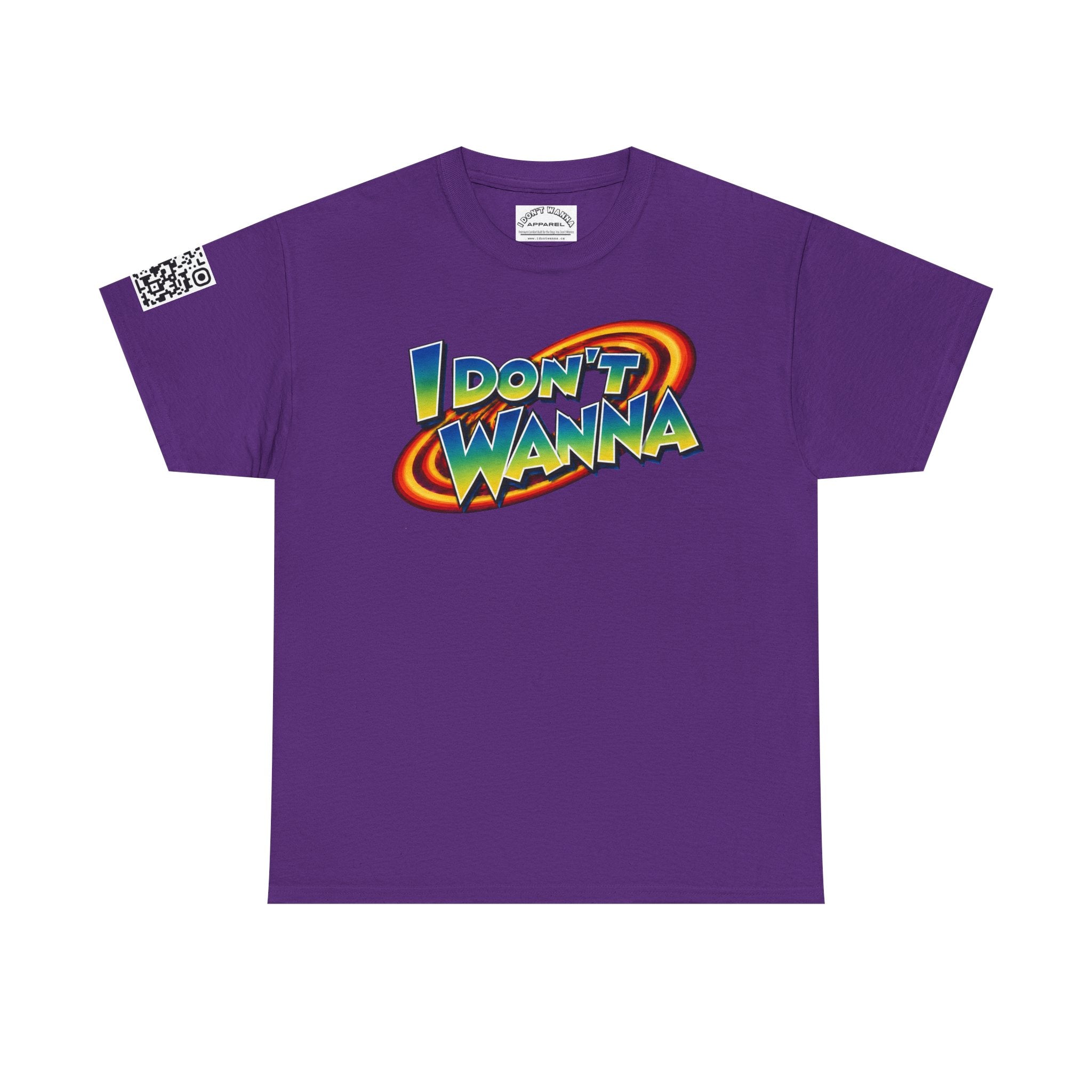 I Don’t Wanna Retro Logo Tee — “I don't wanna be dramatic, but without coffee I will perish” Graphic Shirt