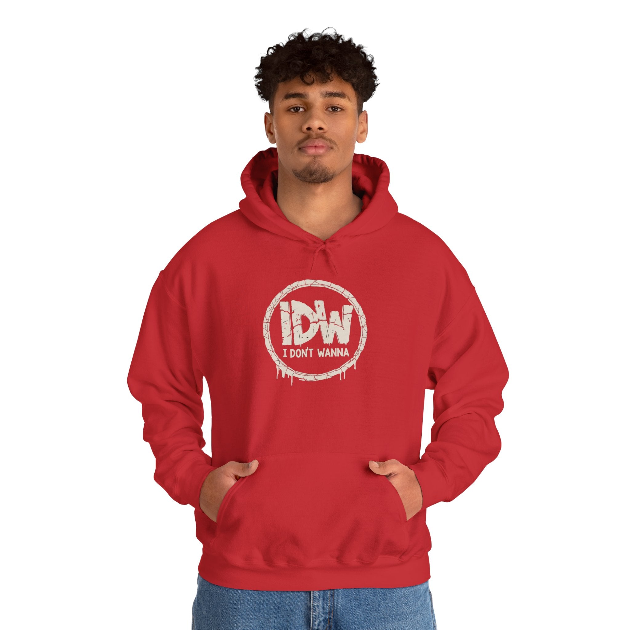 I Don't Wanna Hoodie — "for the days you don't wanna..." Pullover Hoodie
