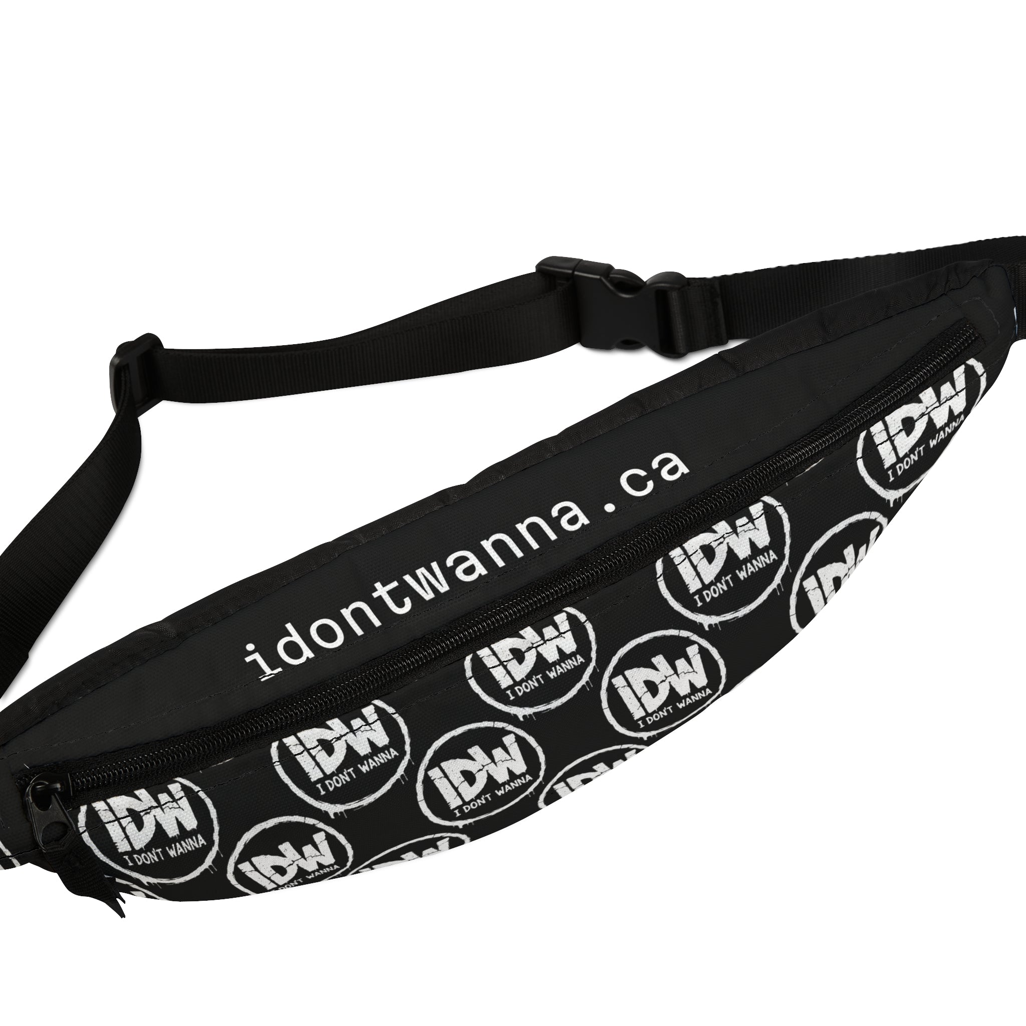 I Don't Wanna Logo Fanny Pack