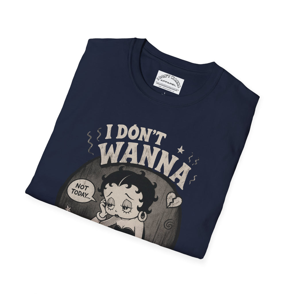 Women's Retro 'Betty I Don't Wanna' Graphic T-Shirt