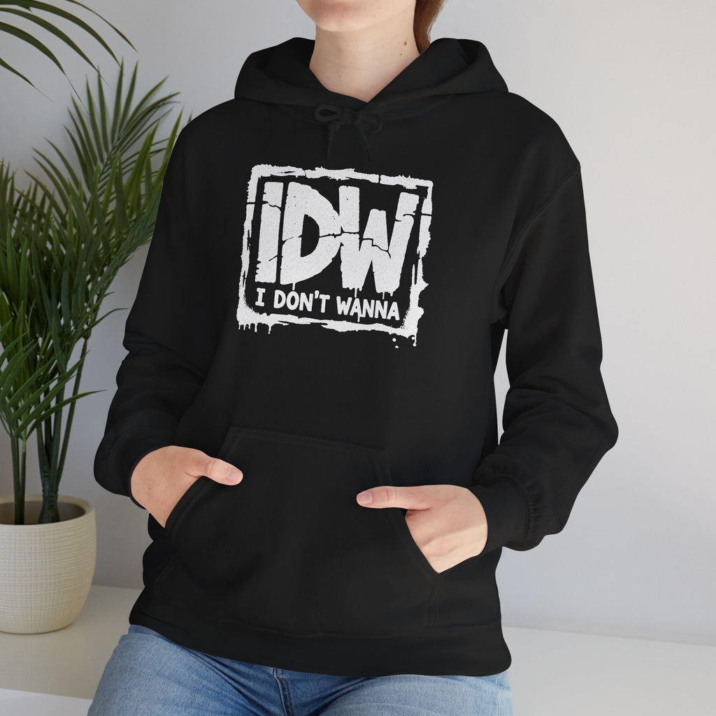 I Don't Wanna Lazy Pullover Hoodie