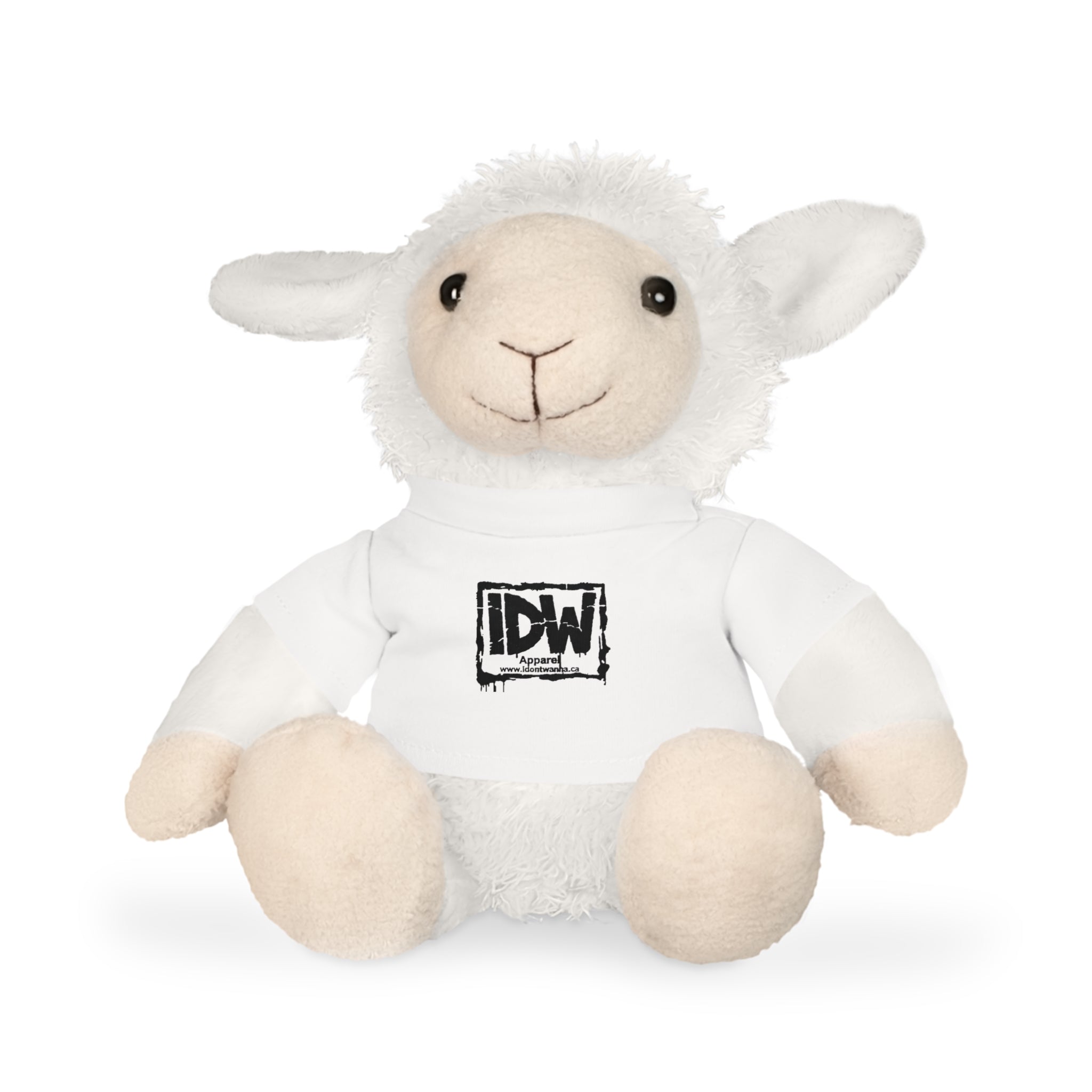 Plush Toy — Animal Friends Wearing "IDW (I Don't Wanna)" Tee