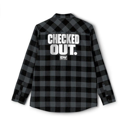 Checked Out Flannel Shirt – Black Plaid Button-Up