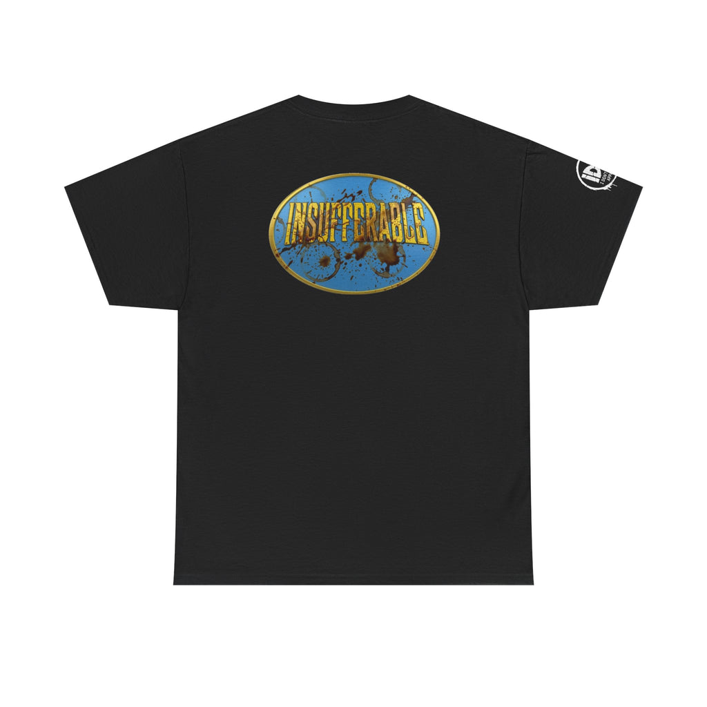 Insufferable Graphic Tee — Retro Oval Logo T‑Shirt