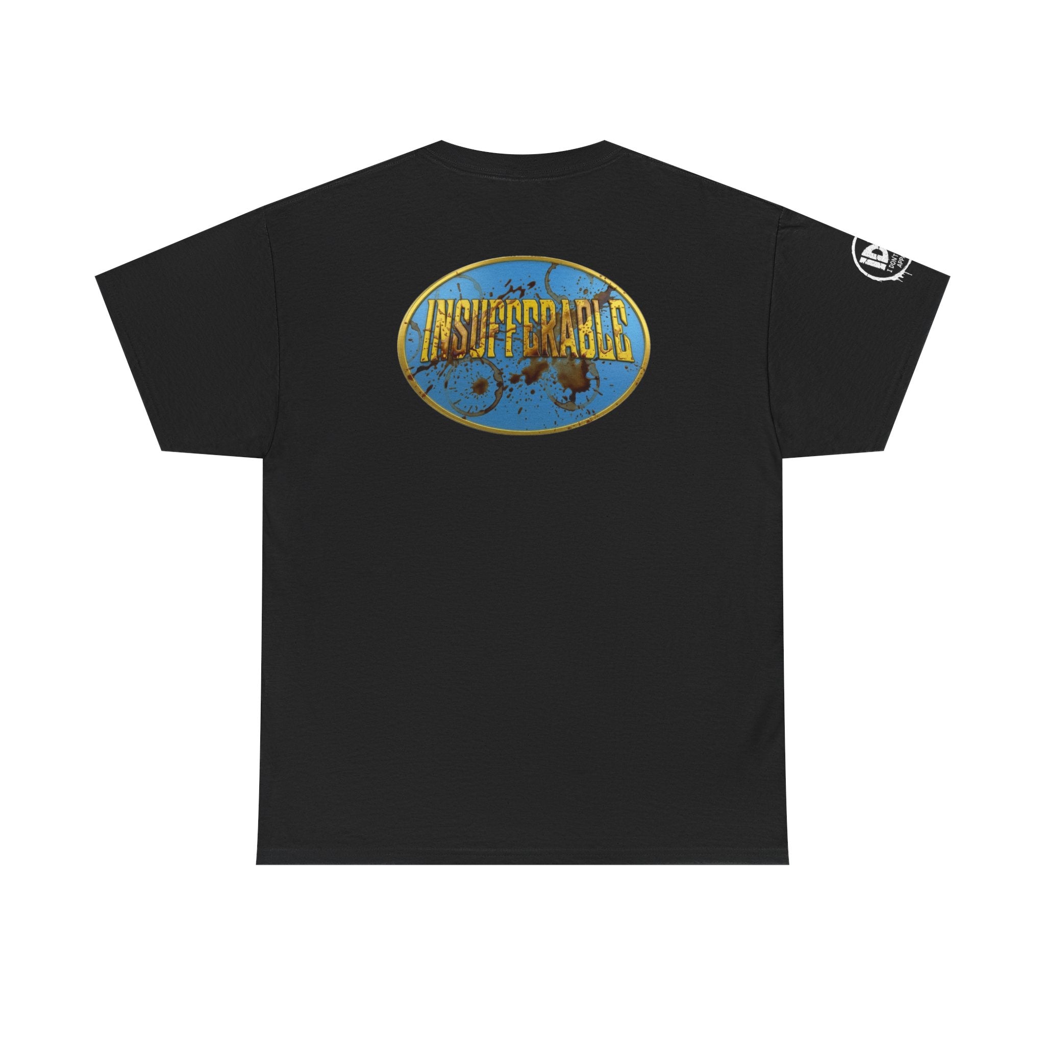 Insufferable Graphic Tee — Retro Oval Logo T‑Shirt