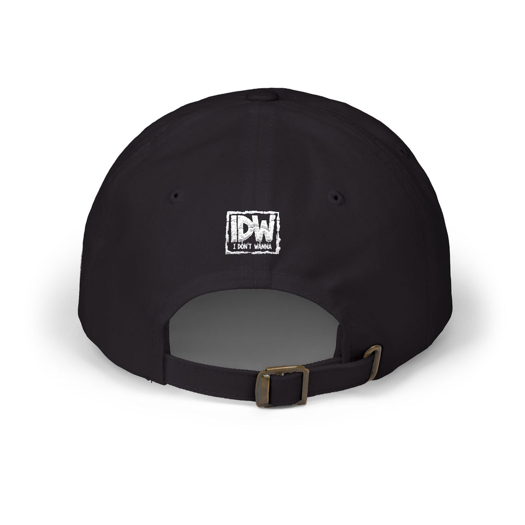 I Don’t Wanna Dad Cap – Distressed DW Logo Baseball Hat