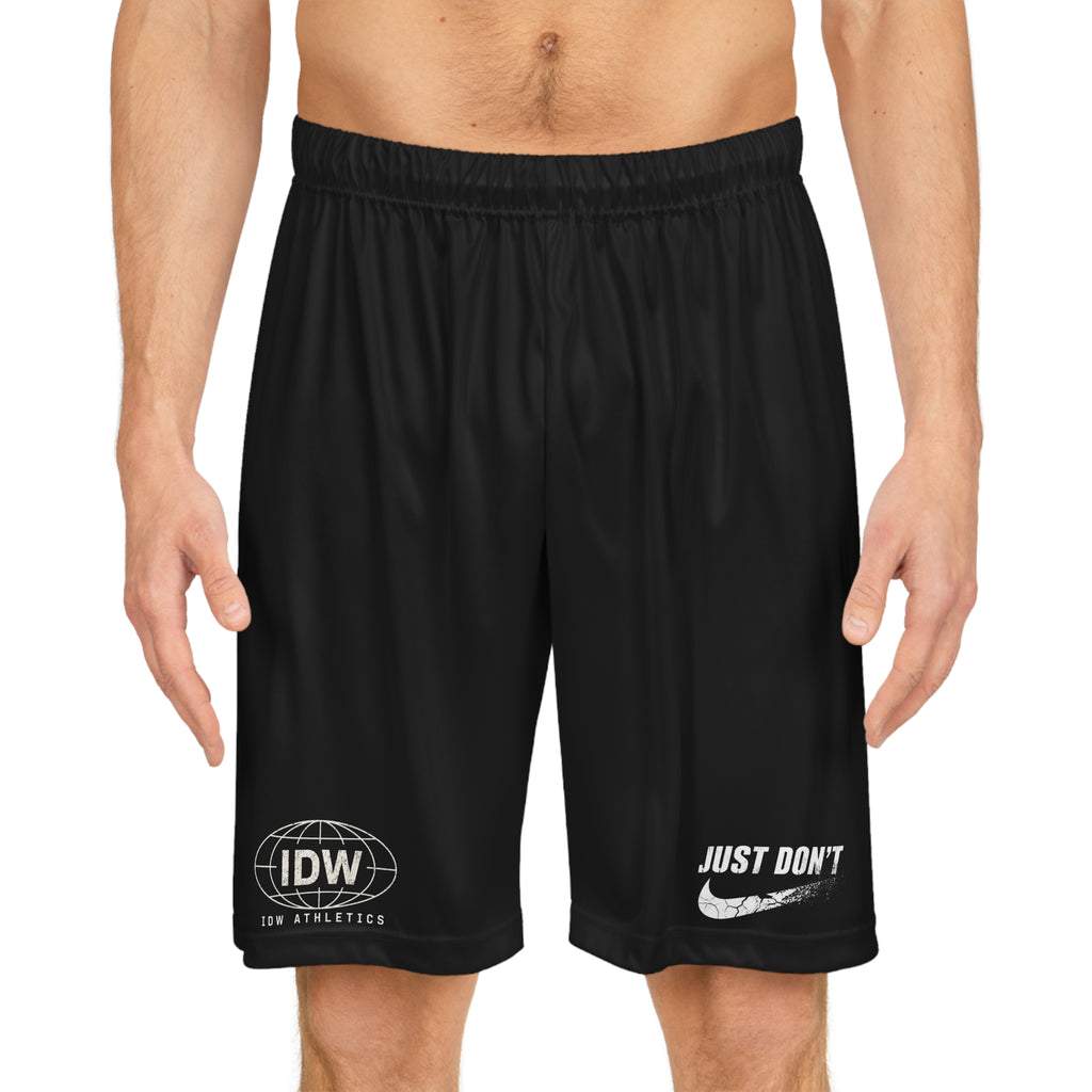 IDW Athletics — 'Just Don't' Mesh Performance Shorts