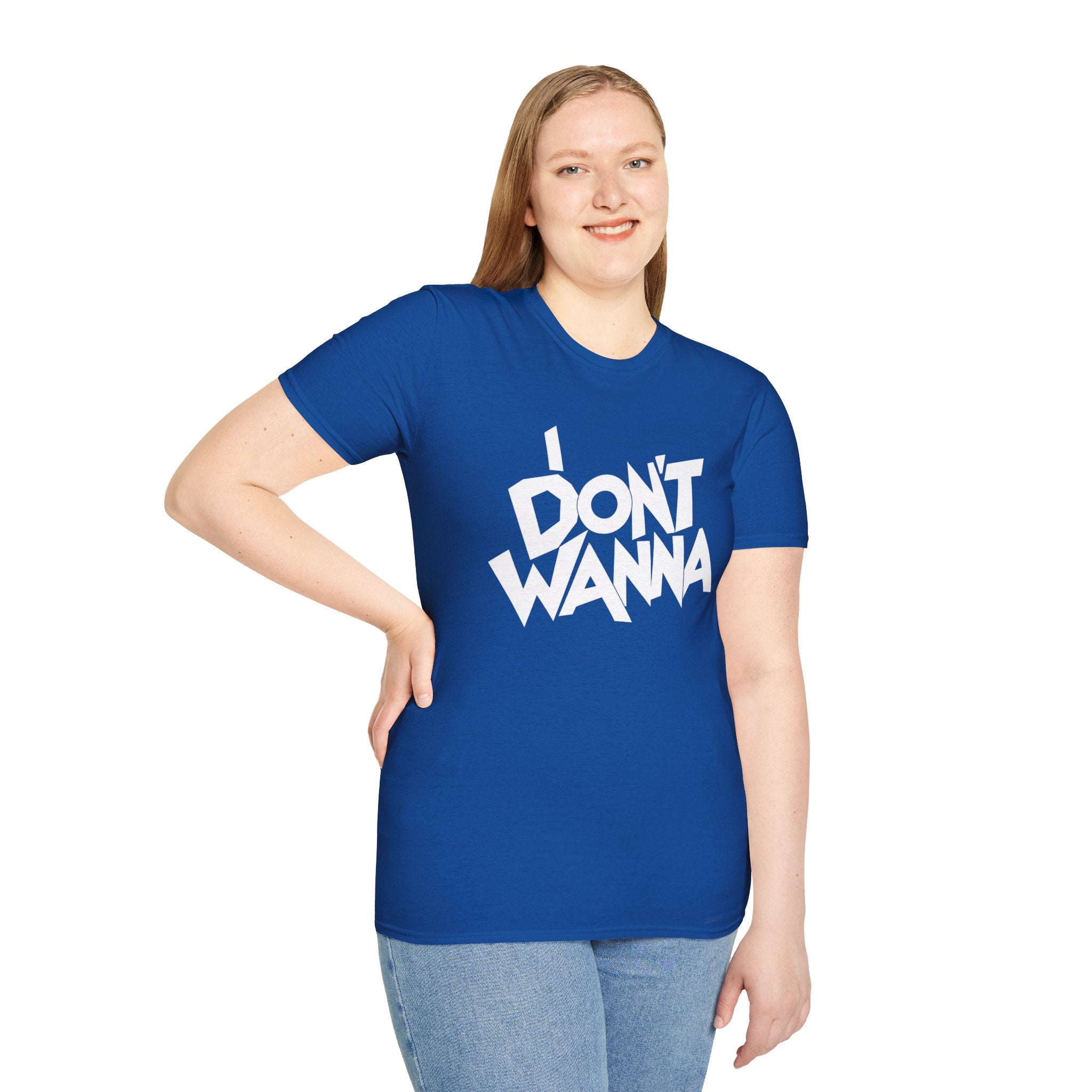 I DON'T WANNA EVIL HORROR Tee