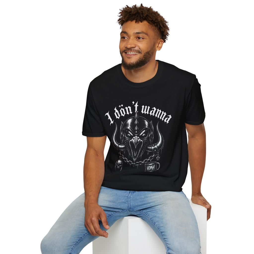 I Don't Wanna Warbird T-Shirt — Heavy Metal Graphic Tee