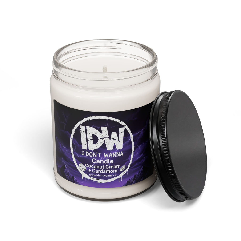 I Don’t Wanna - Coconut Cream & Cardamom Scented Soy Candle (9 oz)