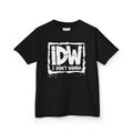I DON’T WANNA Kids T‑Shirt — Punk Grunge Graphic Tee