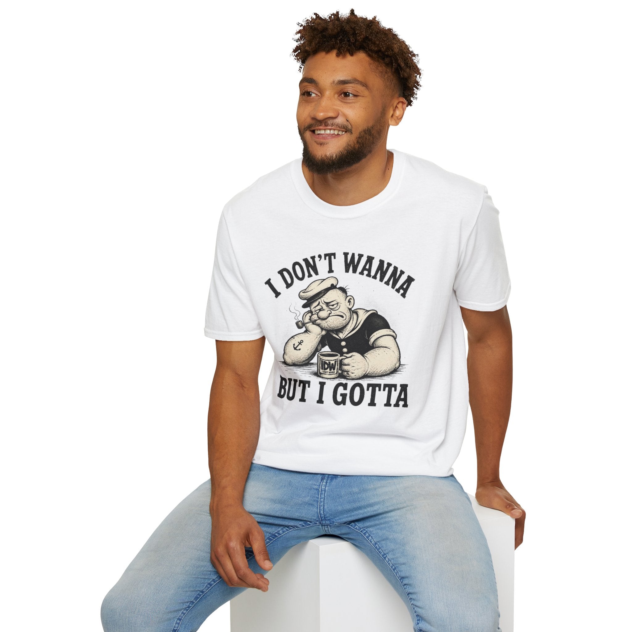 Sailor 'I Don't Wanna But I Gotta' Retro Tee
