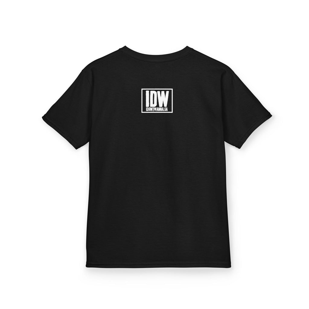 I DON’T WANNA Kids T‑Shirt — Punk Grunge Graphic Tee