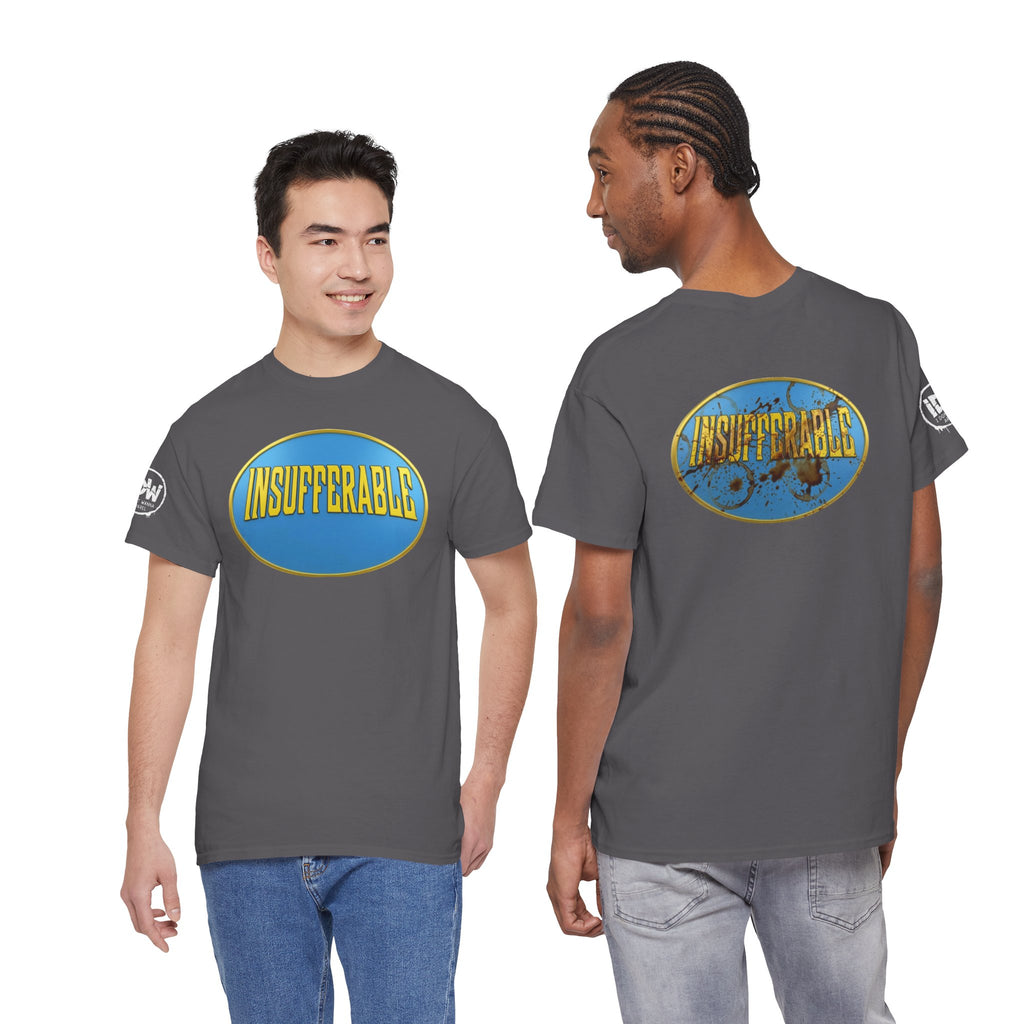 Insufferable Graphic Tee — Retro Oval Logo T‑Shirt
