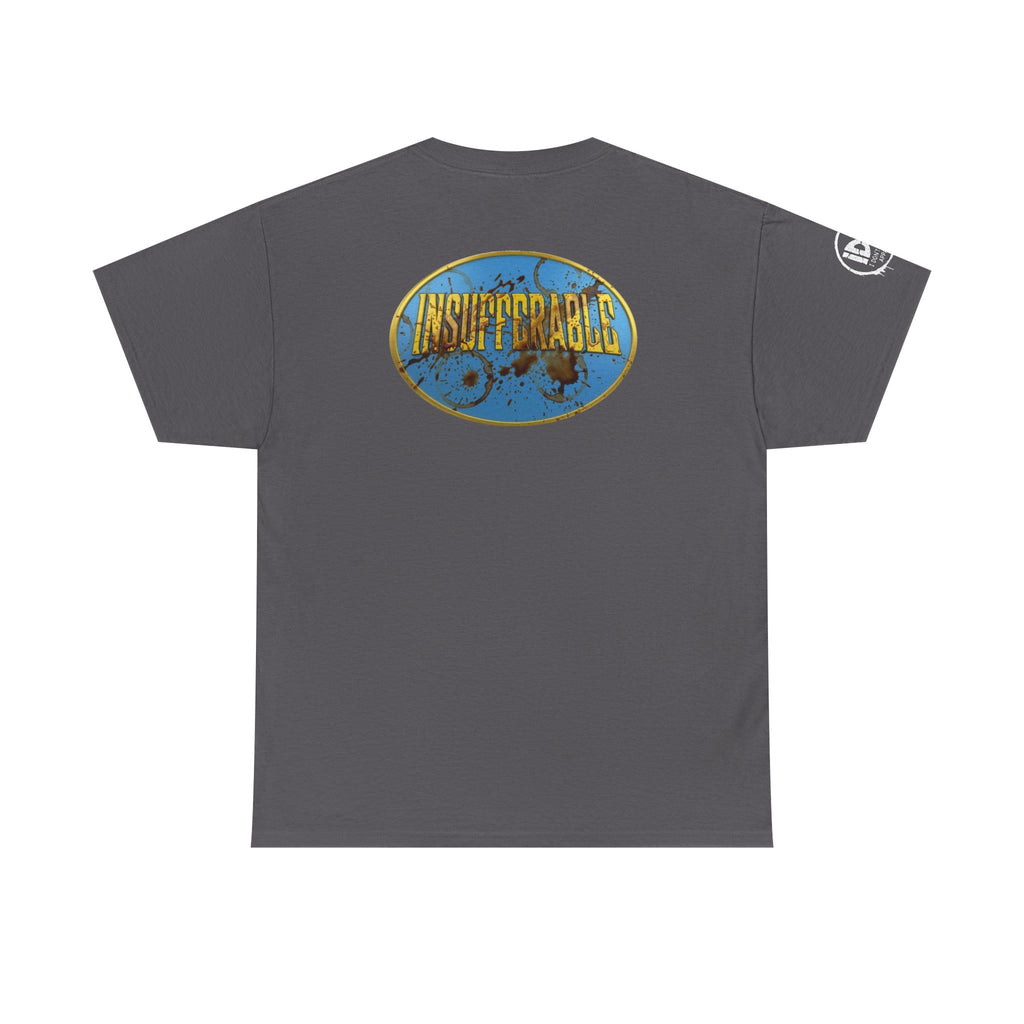 Insufferable Graphic Tee — Retro Oval Logo T‑Shirt