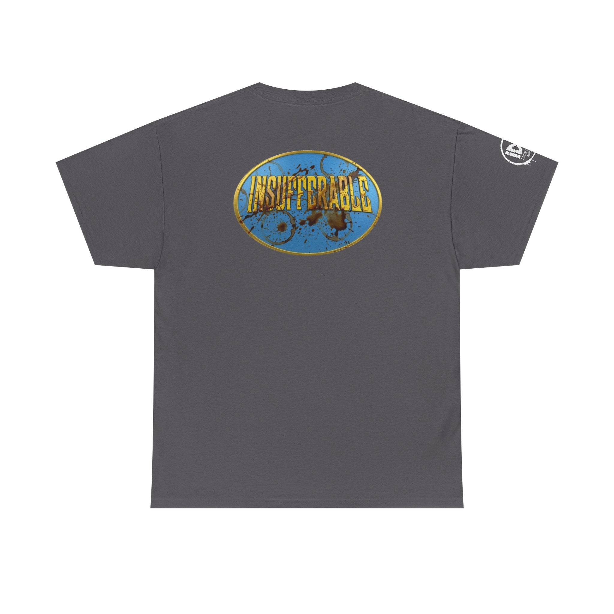 Insufferable Graphic Tee — Retro Oval Logo T‑Shirt
