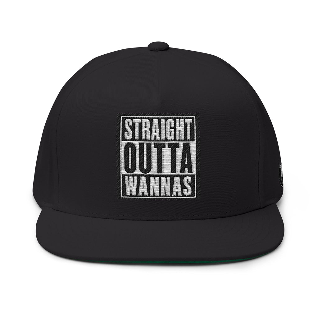 Straight Outta Wannas Flat Bill Cap