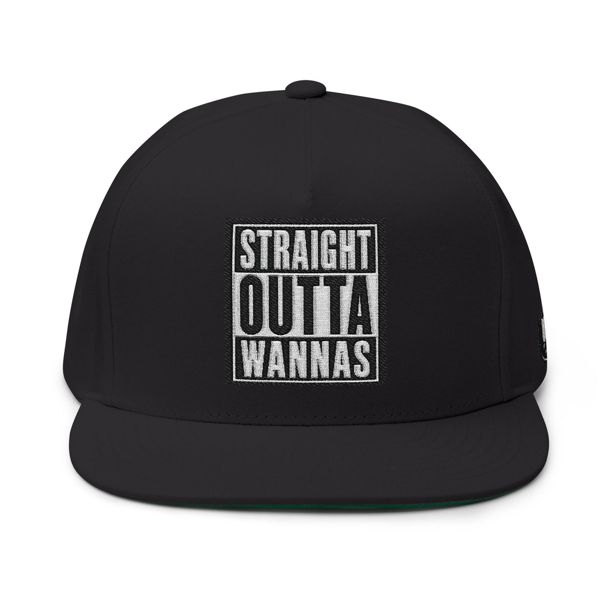 Straight Outta Wannas Flat Bill Cap
