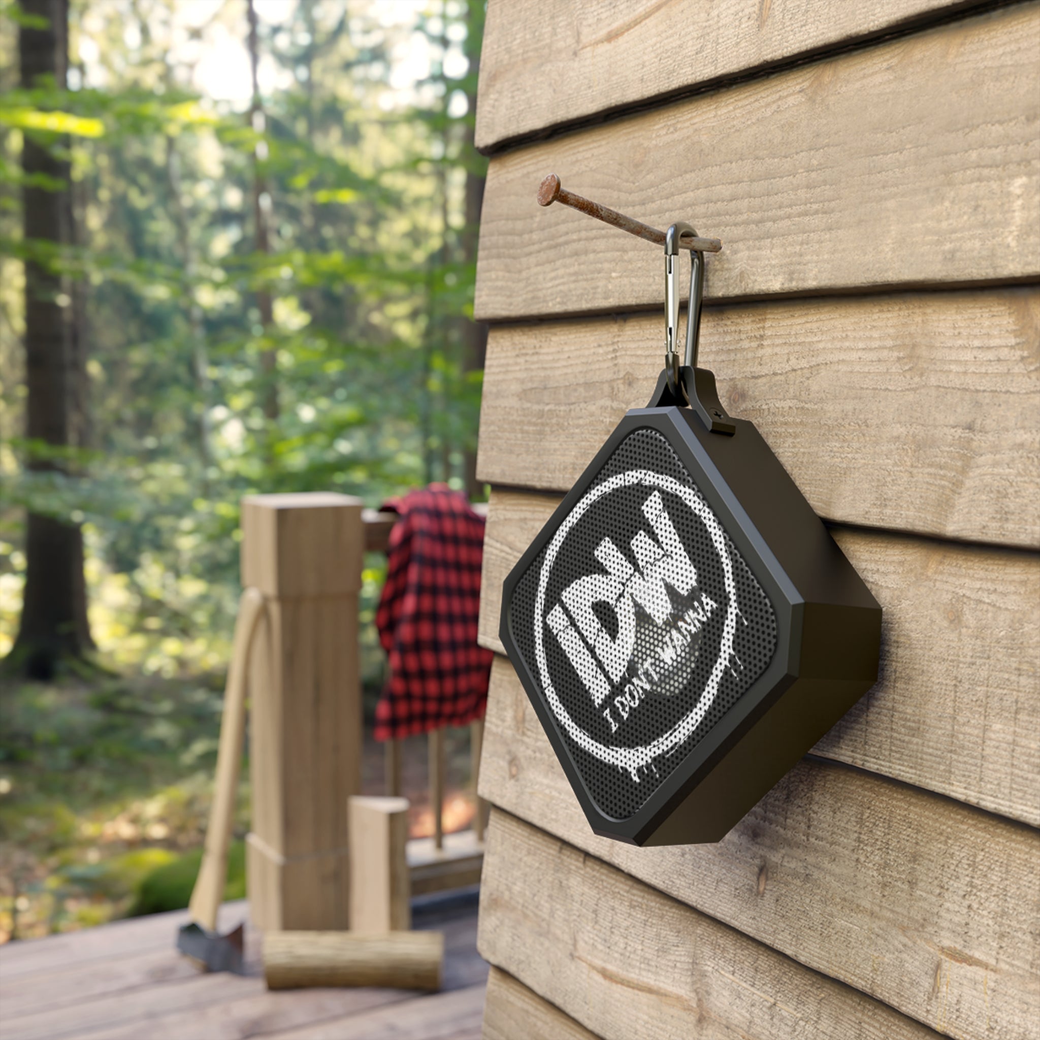 I Don’t Wanna Portable Bluetooth Speaker — Outdoor Waterproof Travel Speaker