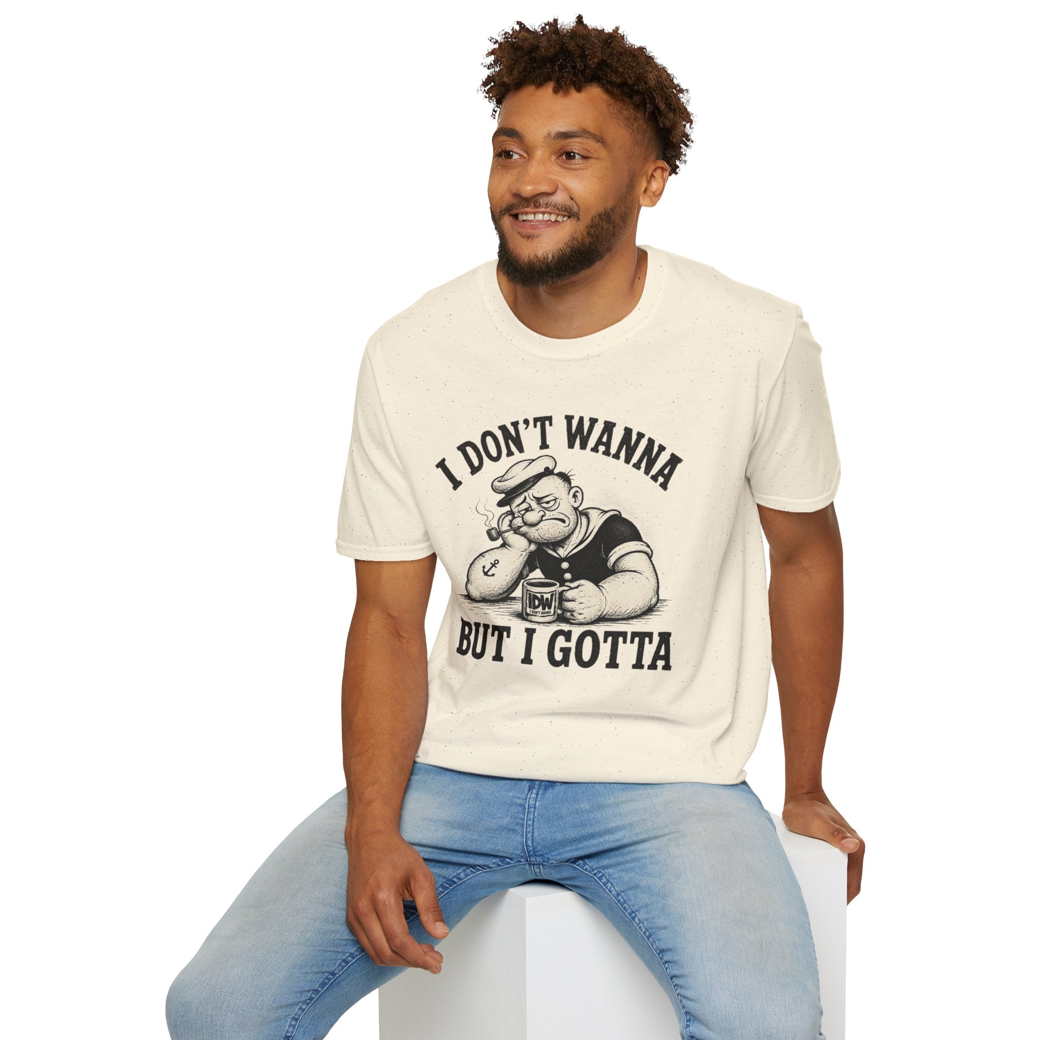 Sailor 'I Don't Wanna But I Gotta' Retro Tee