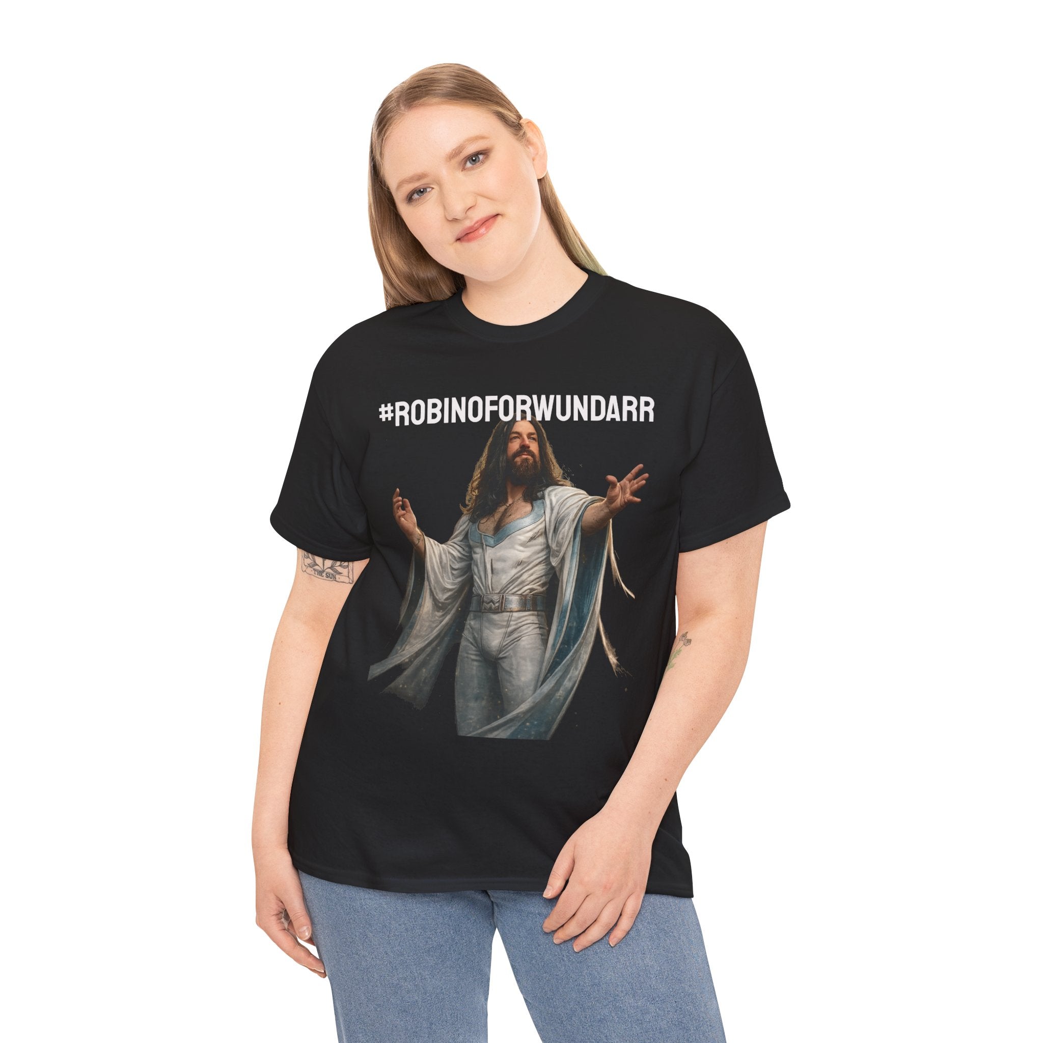 Robino For Wundarr Campaign Tee — Support Wundarr The Aquarian