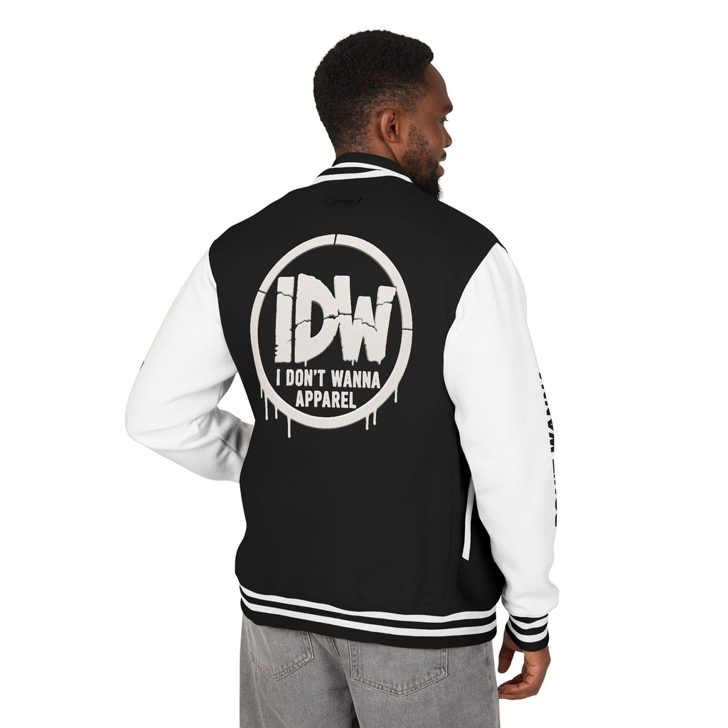 I Don't Wanna Varsity Jacket — "i don't wanna but i gotta"