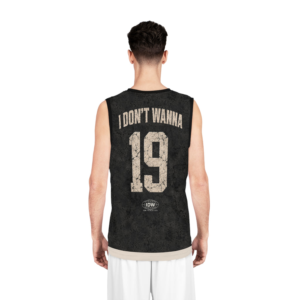 IDW Athletics Basketball Jersey — 'I Don't Wanna' Vintage Number 19