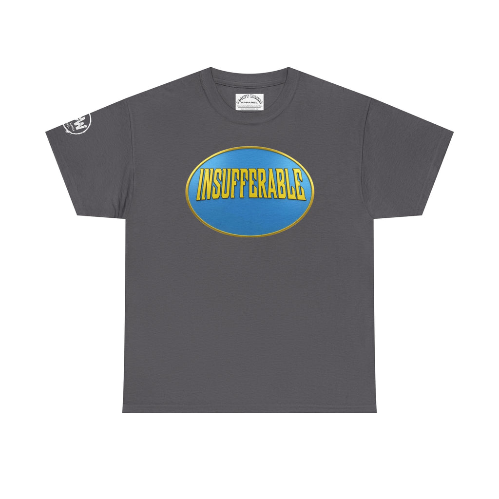 Insufferable Graphic Tee — Retro Oval Logo T‑Shirt