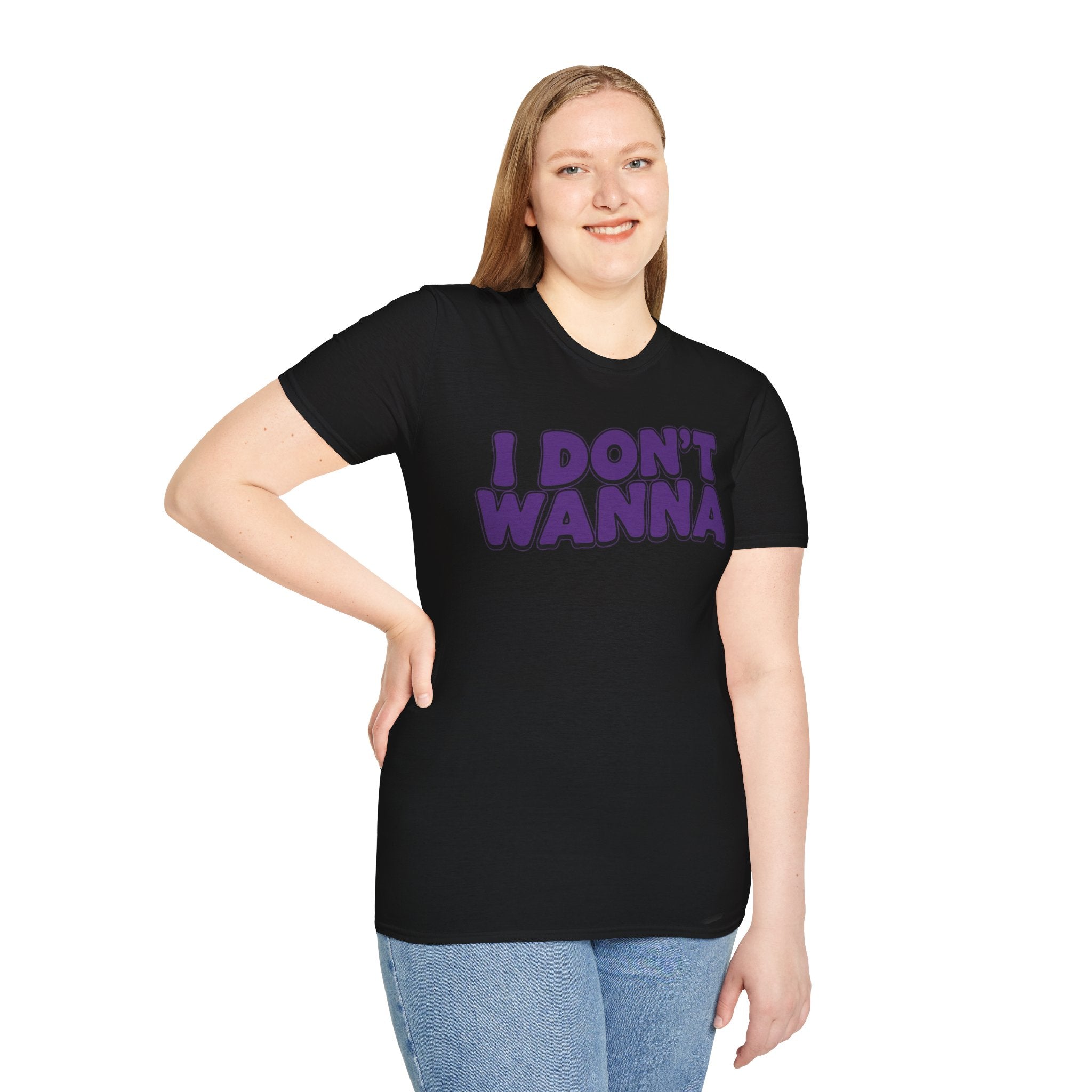 70s Heavy Metal Retro I Don't Wanna Graphic T-Shirt