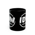I Don’t Wanna Mug — Black Ceramic Coffee Cup (11oz & 15oz)