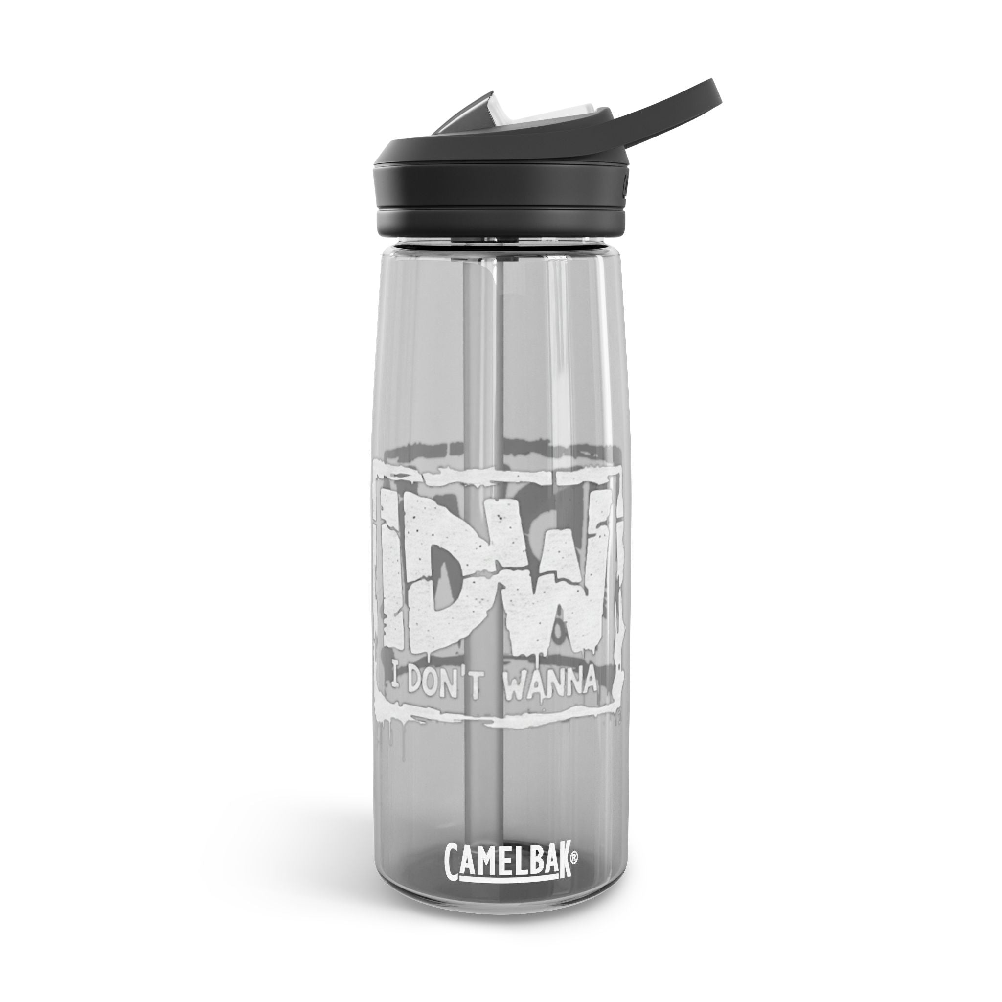 Eddy® Water Bottle – I Don’t Wanna Graphic Hydration Bottle, 20/25oz
