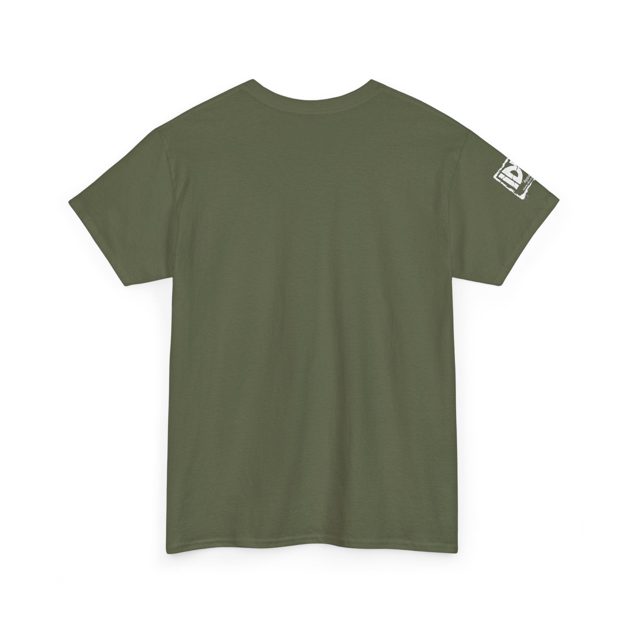 Distressed 3D Concrete IDW Logo T-Shirt — Vintage Urban Graphic Tee