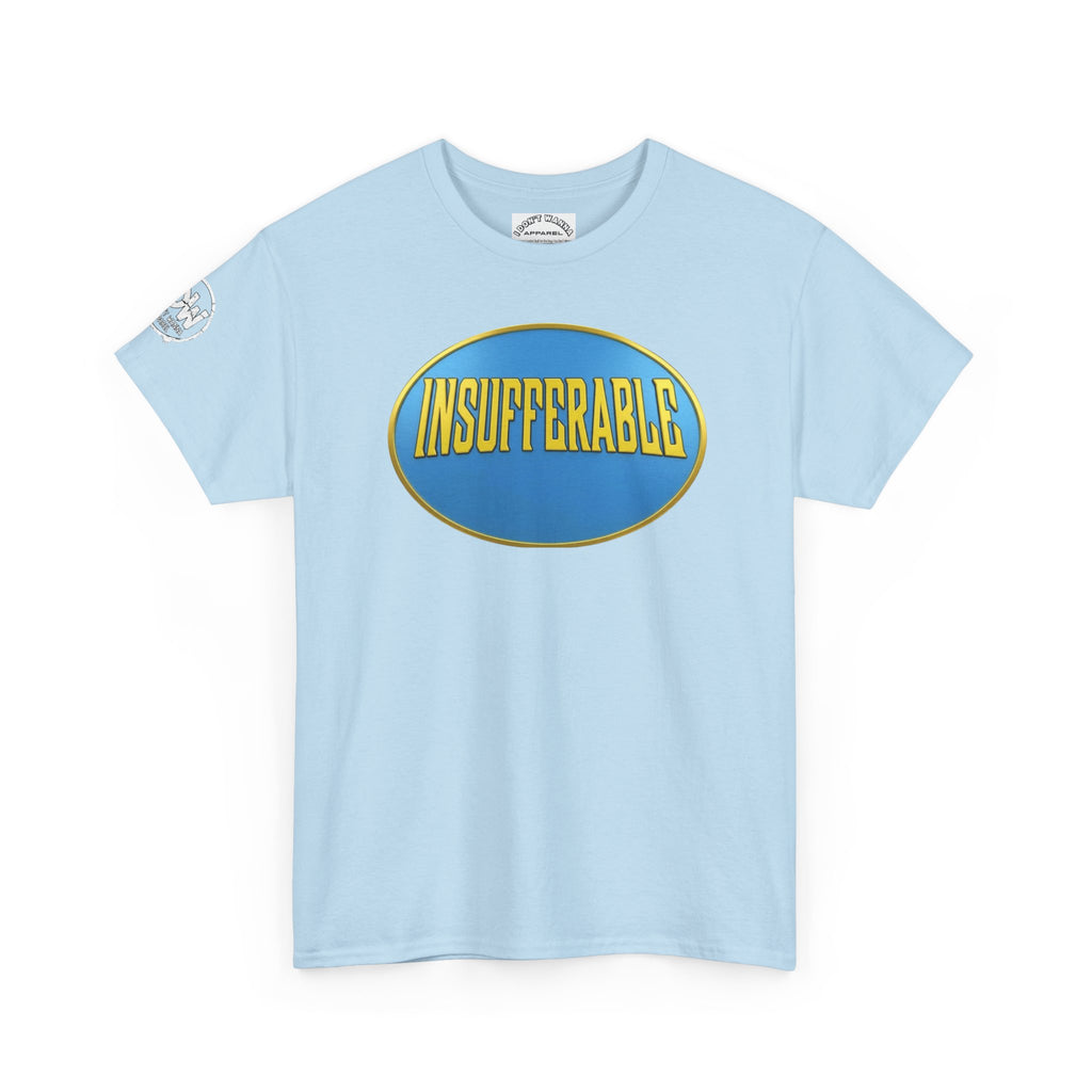 Insufferable Graphic Tee — Retro Oval Logo T‑Shirt
