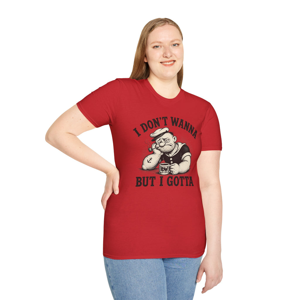 Sailor 'I Don't Wanna But I Gotta' Retro Tee