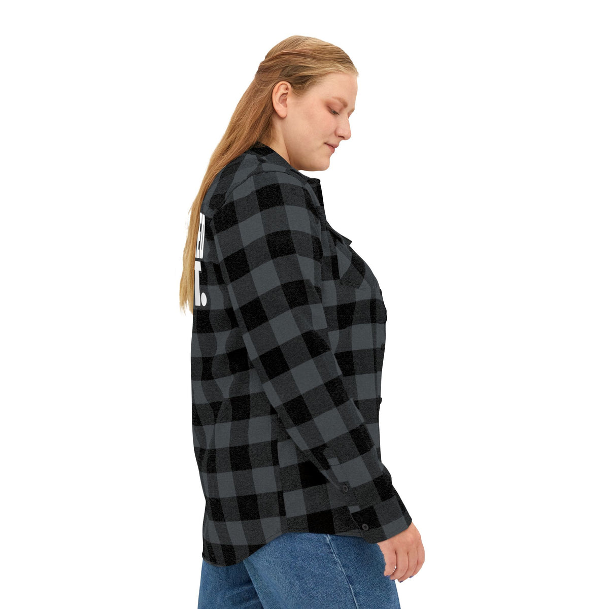 Checked Out Flannel Shirt – Black Plaid Button-Up
