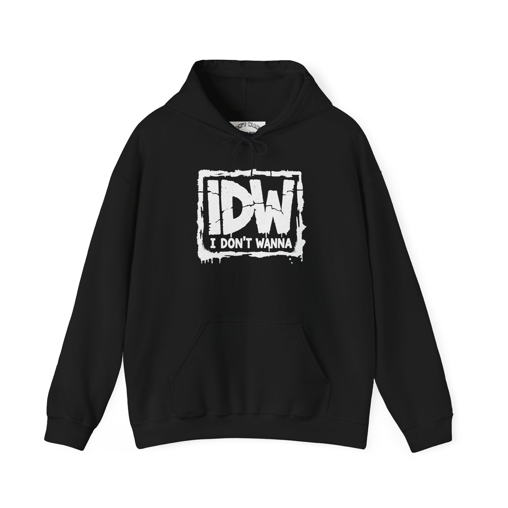 I Don't Wanna Lazy Pullover Hoodie