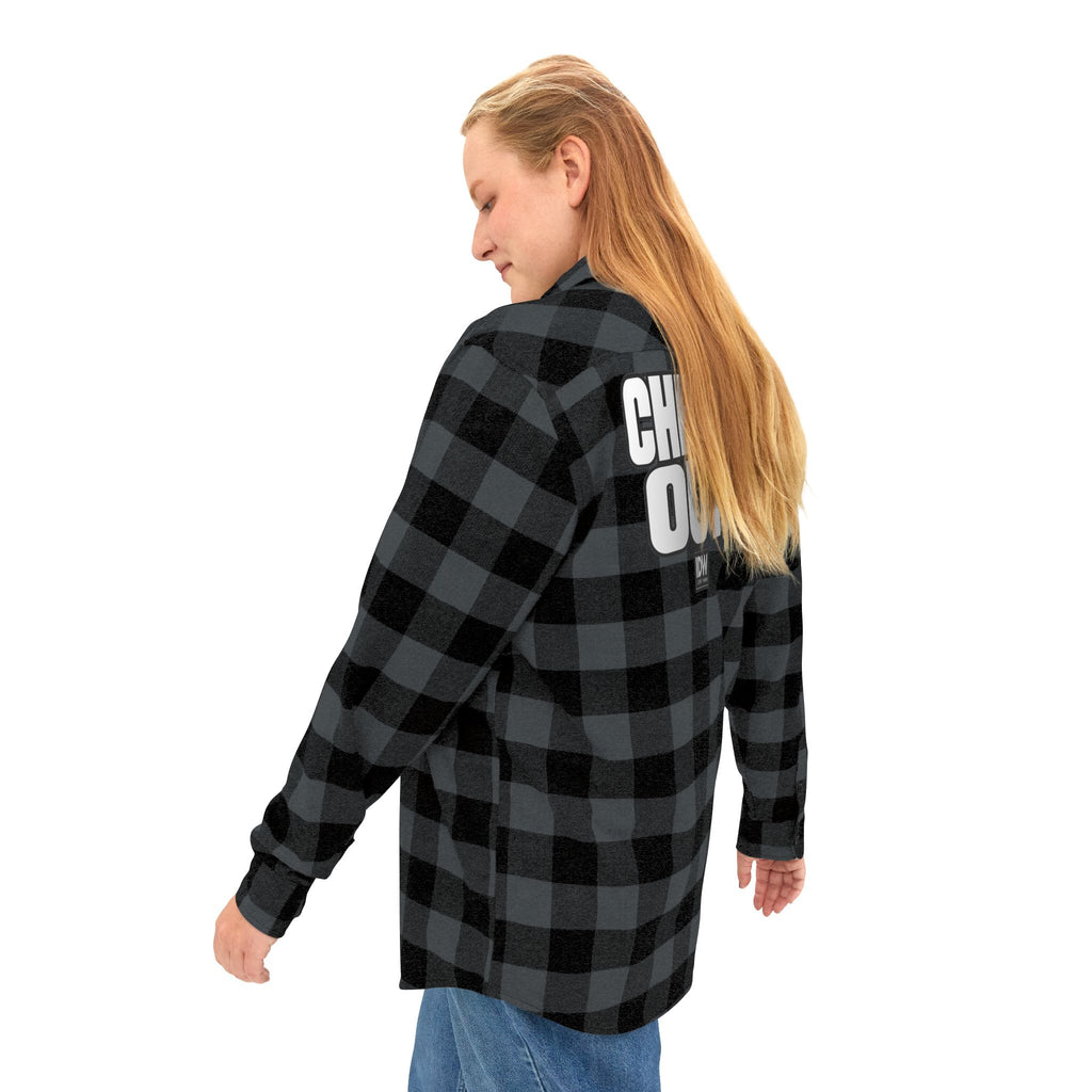 Checked Out Flannel Shirt – Black Plaid Button-Up