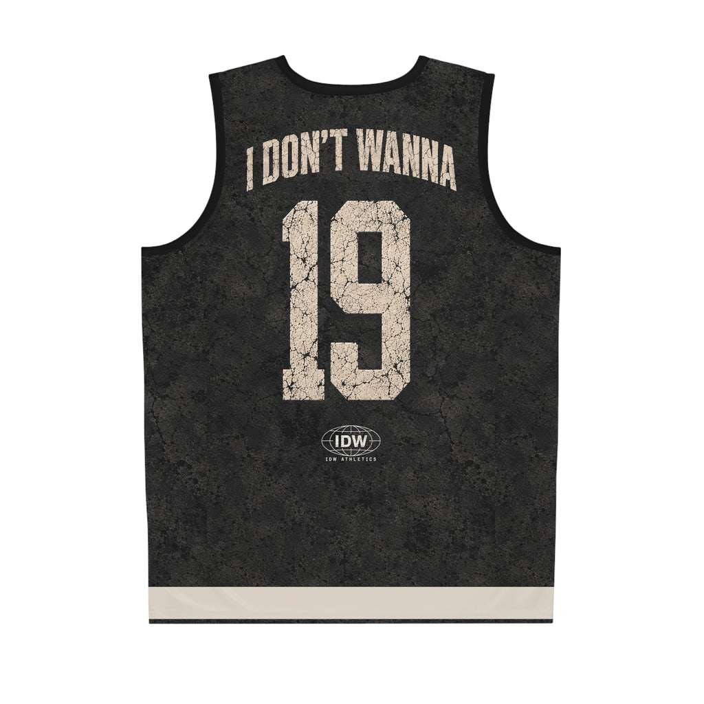 IDW Athletics Basketball Jersey — 'I Don't Wanna' Vintage Number 19