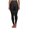 i Don't Wanna High-Waisted Yoga Leggings — Soft, All-Over Print