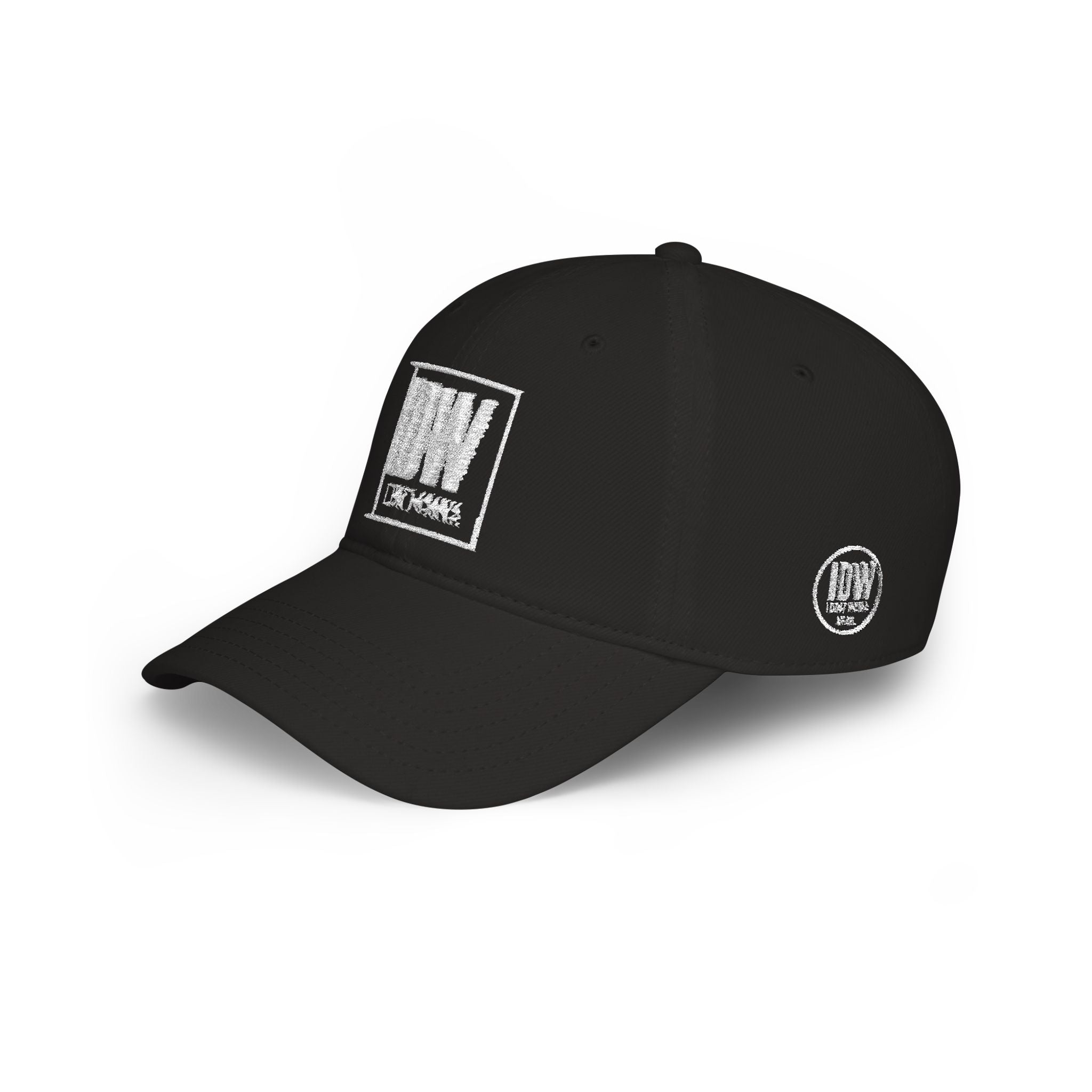Low Profile Baseball Cap — Embroidered "I DONT WANNA" Hat