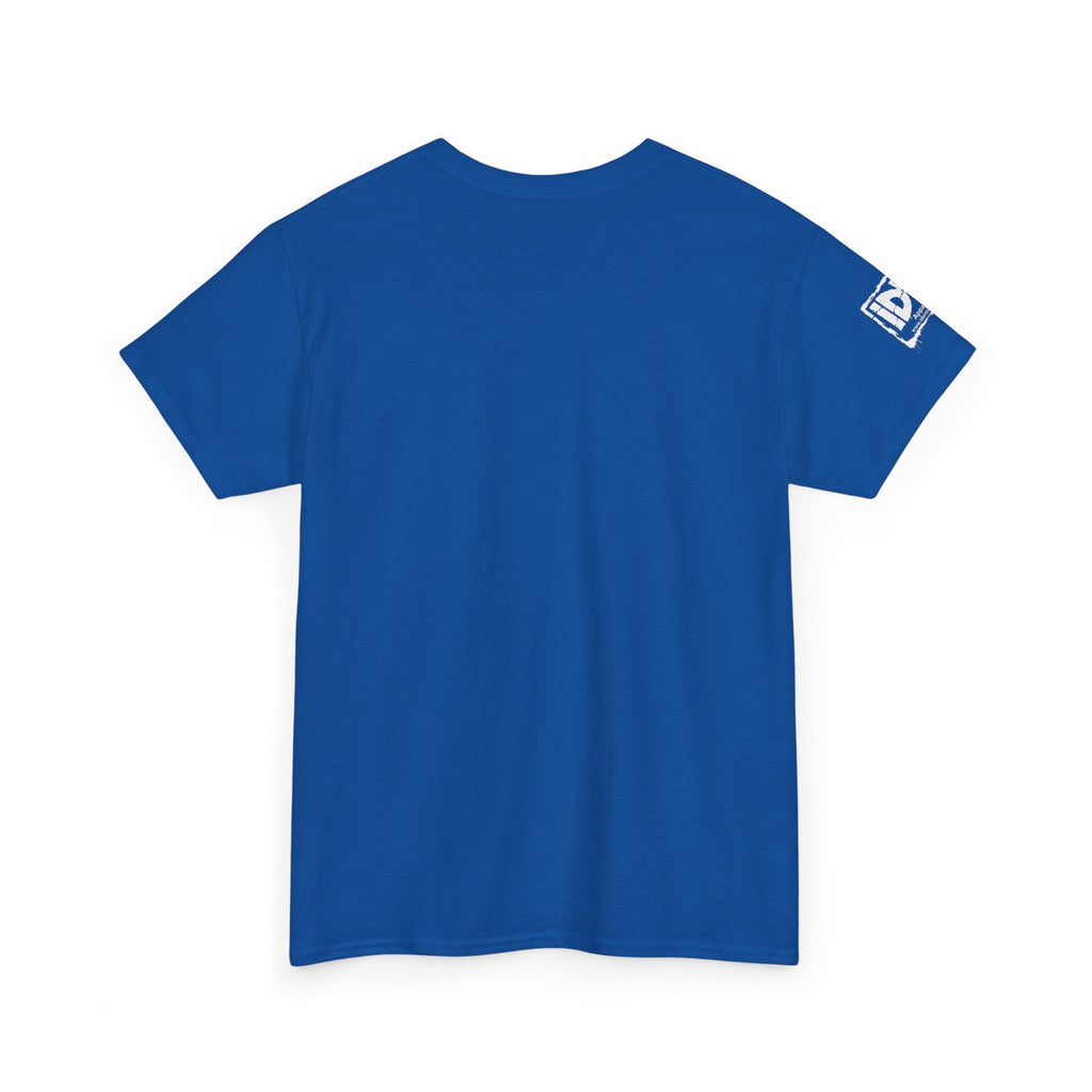 Distressed 3D Concrete IDW Logo T-Shirt — Vintage Urban Graphic Tee
